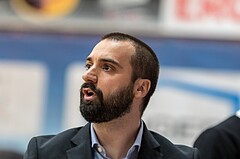 Basketball, ABL 2017/18, Grunddurchgang 17.Runde, Oberwart Gunners, Klosterneuburg Dukes, Lluis Pino Vera (Coach)