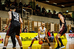 Basketball, Basketball Zweite Liga 2024/25, Grunddurchgang 17.Runde, Mattersburg Rocks, Mistelbach Mustangs, Dominik Alturban (6)