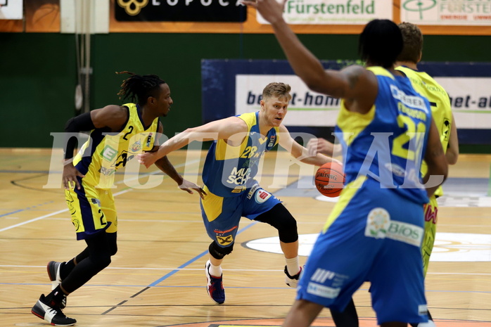 Basketball Superliga 2021/22, Grunddurchgang 1.Runde UBSC Graz vs. SKN St.Pölten


