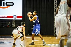 Basketball, Admiral Basketball Superliga 2019/20, Grunddurchgang 5.Runde, BC Vienna, Oberwart Gunners, Lawrence Alexander (6)