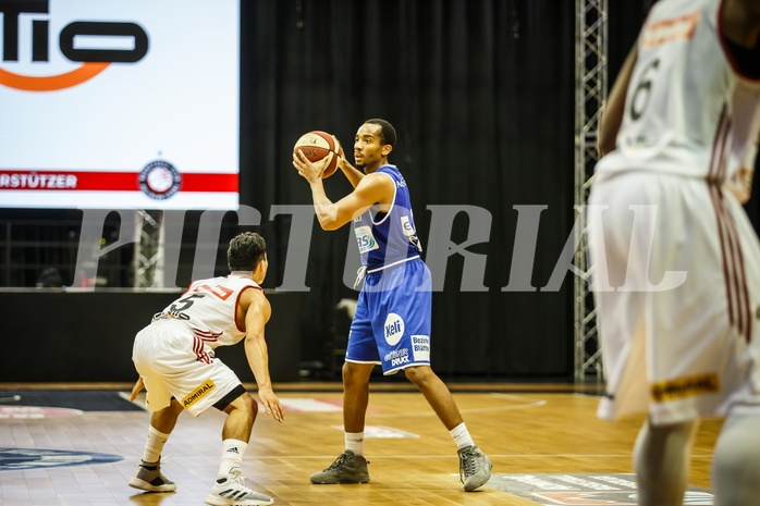 Basketball, Admiral Basketball Superliga 2019/20, Grunddurchgang 5.Runde, BC Vienna, Oberwart Gunners, Lawrence Alexander (6)