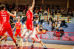 Basketball, win2day Basketball Superliga 2024/25, Grunddurchgang 17.Runde, SKN St. Pölten, Traiskirchen Lions, Nathaniel Kress (5)