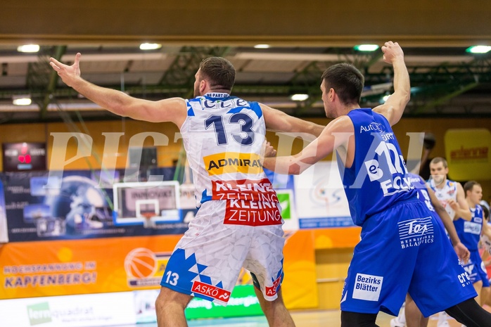 Basketball, ABL 2017/18, Grunddurchgang 7.Runde, Kapfenberg Bulls, Oberwart Gunners, Jozo Rados (13)