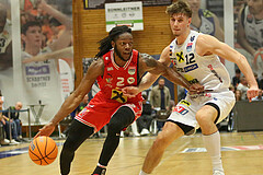 Basketball Superliga 2024/25, 6.Plazierungsrunde Gmunden Swans vs. Flyers Wels


