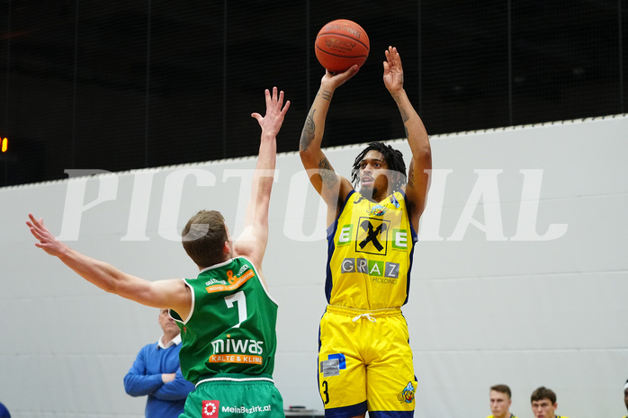 Basketball Superliga 2021/22, 10. Platzierungsrunde, UBSC Graz vs. Kapfenberg


