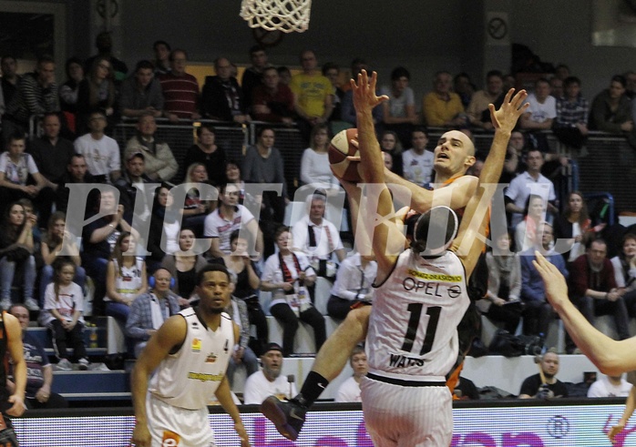 Basketball ABL 2015/16 Grunddurchgang 24.Runde  Güssing Knights vs Fürstenfeld Panthers
