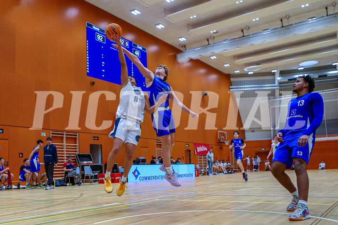 24.11.2024 Österreichischer Basketballverband 2024/25, SLMU16, Vienna Timberwolves vs. ATSE Graz