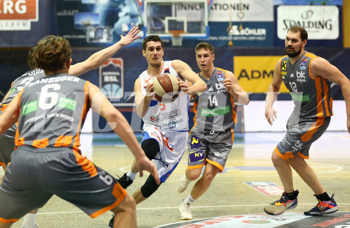 Basketball Superliga 2018/19, Grunddurchgang 12.Runde Kapfenberg Bulls vs. Klosterneuburg Dukes


