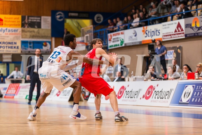 Basketball, ABL 2016/17, Playoff HF Spiel 2, Oberwart Gunners, WBC Wels, Thomas Csebits (4)