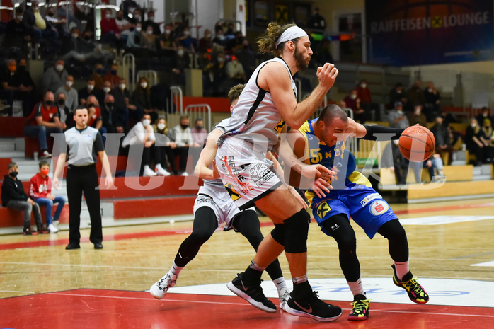 Basketball Superliga 2021/22, Grunddurchgang 16. Runde Flyers Wels vs. SKN St. Pölten
