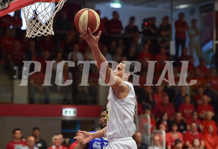 Basketball ABL 2015/16 Playoff Finale Spiel 3 WBC Wels vs Gunners Oberwart