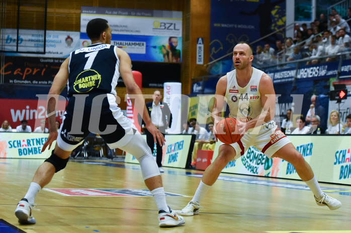Win2Day Basketball Superliga 2022/23, Playoff,Finale Spiel 1, Swans Gmunden vs BC Vienna,
