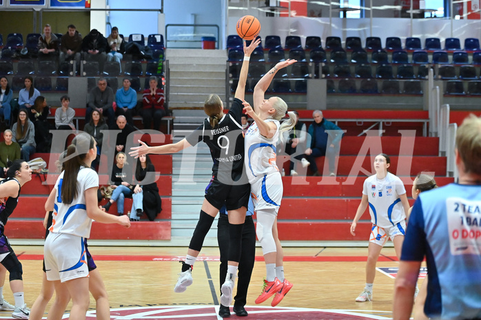 Basketball Damen Supercup 2024/25, 4.Runde, DBB Wels vs Vienna United,

