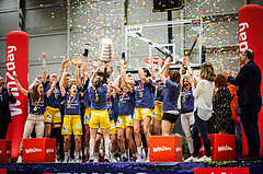 Basketball, Win2Day Basketball Damen Superliga 2023/24, Playoff, Finale Spiel 3, SKN St. Pölten, UBI Graz, 