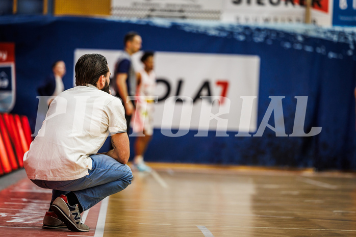 Basketball, win2day Basketball Superliga 2024/25, Grunddurchgang 20.Runde, Traiskirchen Lions, BBC Nord Dragonz, Felix Jambor (Head Coach)