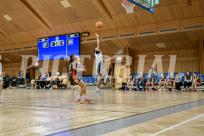 23.02.2025 Österreichischer Basketballverband 2024/25, SLWU16 Vienna Timberwolves vs. Basket Duchess