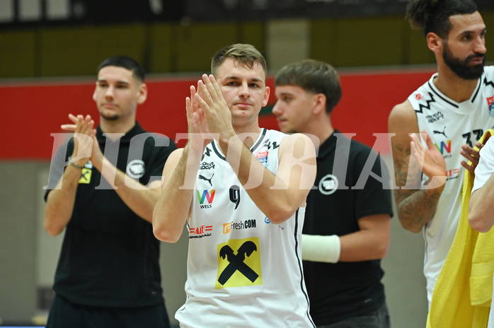 Basketball, Superliga 2024/25, Grunddurchgang 5.Runde, Flyers Wels vs. BC Vienna,