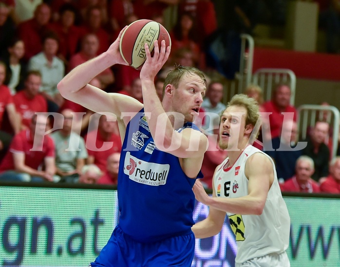 Basketball ABL 2015/16 Playoff Finale Spiel 3 WBC Wels vs Gunners Oberwart