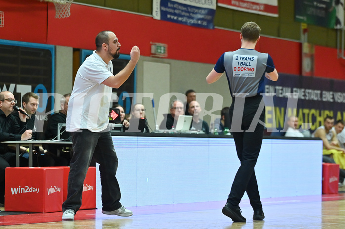 Basketball, Superliga 2024/25, Grunddurchgang 17.Runde, Flyers Wels vs. BBC Nord Dragonz,
