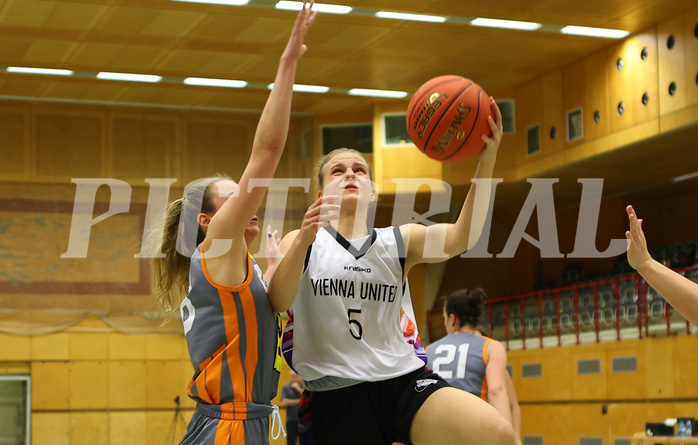 Basketball Damen Superliga 2022/23, Grunddurchgang 8.Runde Vienna United vs. BK Duchess


