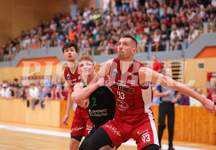 Basketball Zweite Liga 2023/24, Playoff, Finale Spiel 3 Mistelbach Mustangs vs. Union Deutsch Wagram


