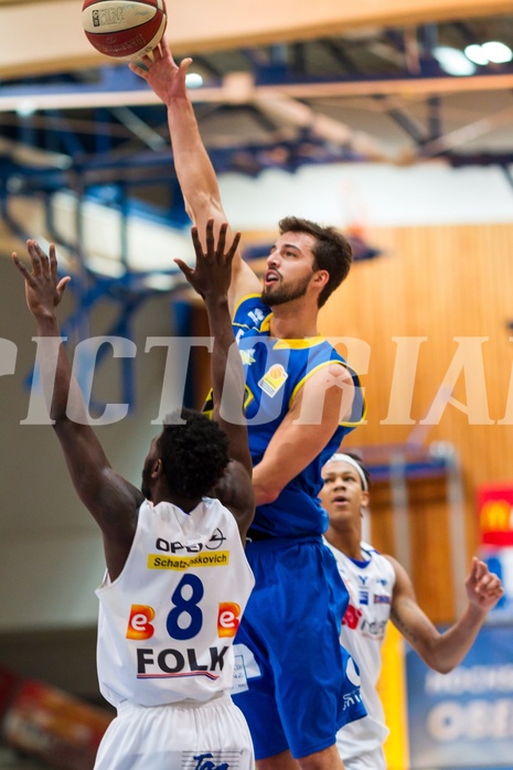Basketball ABL 2015/16 Grunddurchgang 10.Runde Oberwart Gunners vs. UBSC Graz