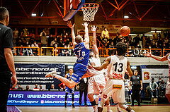 Basketball, Basketball Austria, Cup Final Four 2021/22 
Halbfinale 1, BBC Nord Dragonz, Oberwart Gunners, Sebastian Käferle (7)