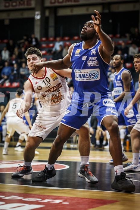 Basketball, ABL 2018/19, Playoff VF Spiel 3, Oberwart Gunners, BC Vienna, Christopher Tawiah (14)