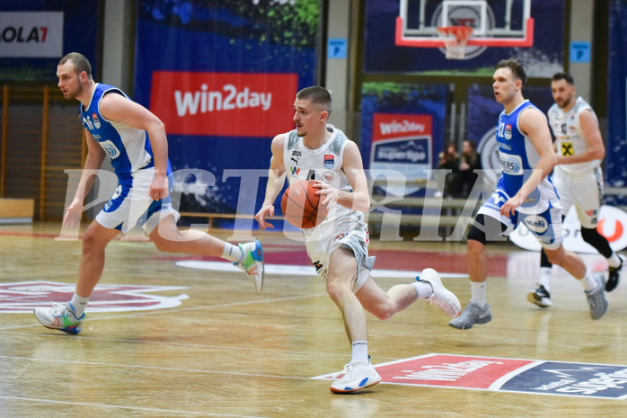 Win2Day Basketball Superliga 2022/23, 9. Plazierungsrunde, Flyers Wels, Oberwart Gunners,
