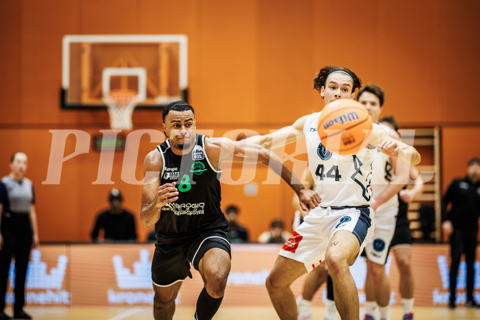 Basketball, Basketball Zweite Liga 2024/25, Grunddurchgang 4.Runde, Vienna Timberwolves, UDW Alligators, Steven Kaltenbrunner (8)