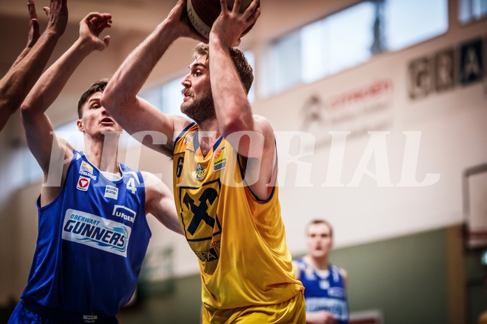 Basketball, ABL 2017/18, Grunddurchgang 29.Runde, UBSC Graz, Oberwart Gunners, Darien Nelson-Henry (6)