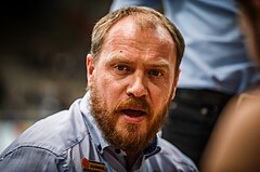 Basketball, ABL 2018/19, Grunddurchgang 17.Runde, Oberwart Gunners, Gmunden Swans, Bernd Wimmer (Head Coach)