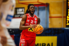 Basketball, win2day Basketball Superliga 2024/25, Grunddurchgang 8.Runde, SKN St. Pölten, Flyers Wels, Damion Rosser (2)
