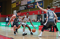 Basketball, Superliga 2024/25, Plazierungsrunde 7.Runde, Flyers Wels vs. Klosterneuburg Dukes,
