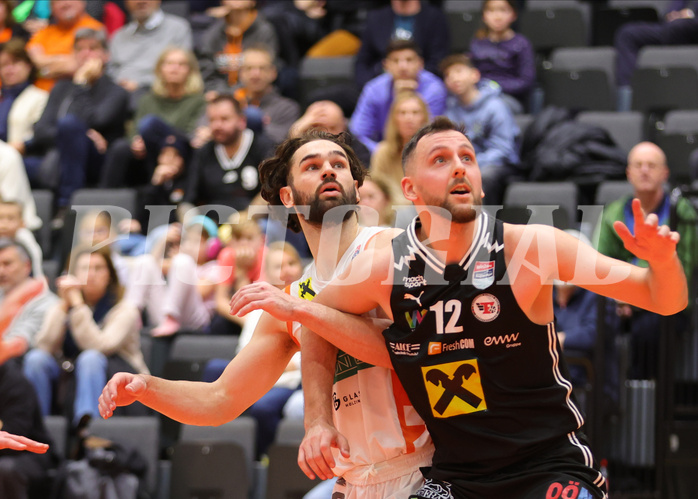 Basketball Superliga 2023/24, Grunddurchgang 17.Runde Klosterneuburg Dukes vs. Flyers Wels


