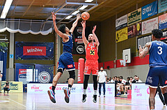 Basketball Superliga 2024/25, Playoff, Viertelfinale Spiel 1, Flyers Wels vs BBC Nord Dragonz,
