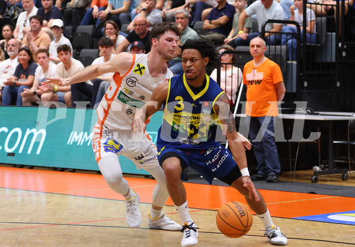 Basketball Superliga 2023/24, Playoff, Semifinale Spiel 1 Klosterneuburg Dukes vs. UBSC Graz


