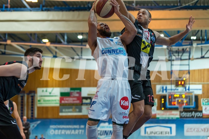 Basketball, ABL 2017/18, Grunddurchgang 21.Runde, Oberwart Gunners, WBC Wels, Louis Dabney Jr. (5)
