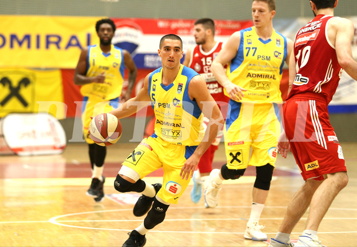 Basketball Superliga 2019/20, Grunddurchgang 16.Runde St.Pölten vs. BC Vienna


