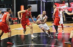Basketball ABL 2016/17, Playoff VF Spiel 1 BC Vienna vs. WBC Wels


