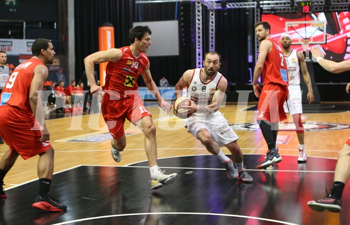 Basketball ABL 2016/17, Playoff VF Spiel 1 BC Vienna vs. WBC Wels
