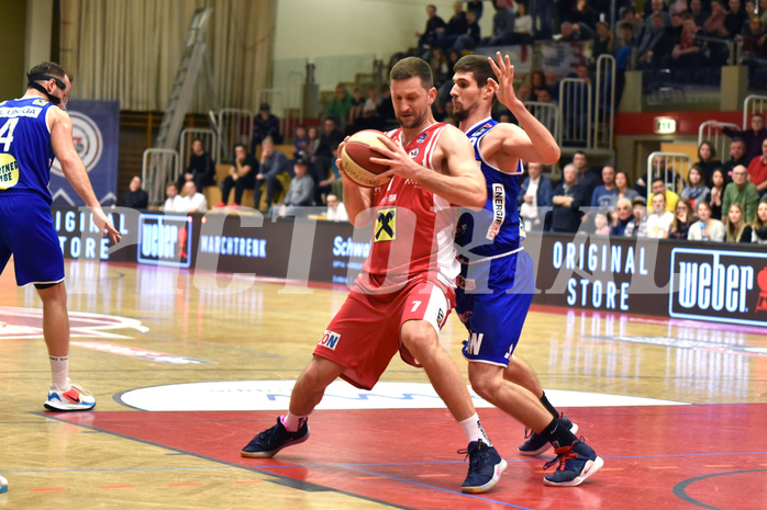 Basketball Superliga 2019/20,  1.Plazierungsrunde Flyers Wels vs. Gmunden Swans


