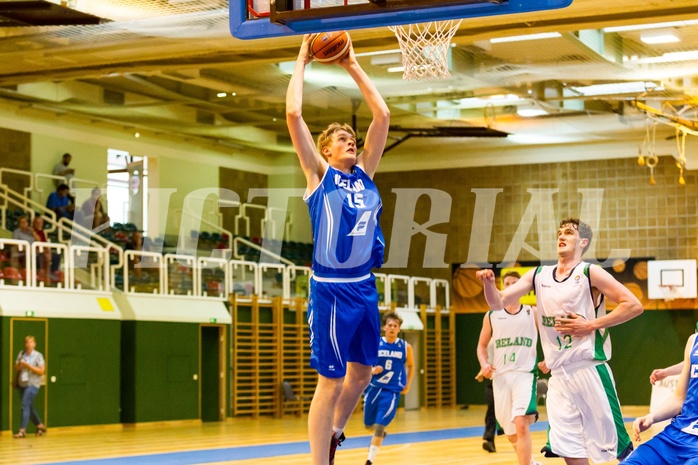 FIBA U18 European Championship Men 2015 DIV B Team Ireland vs Team Iceland 