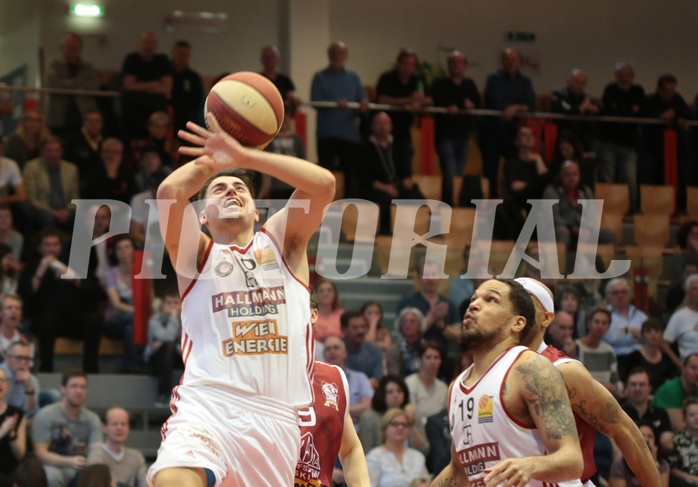 02.04.2018 Basketball ABL 2017/18 Grunddurchgang 30. Runde Traiskirchen Lions vs. BC Hallmann Vienna