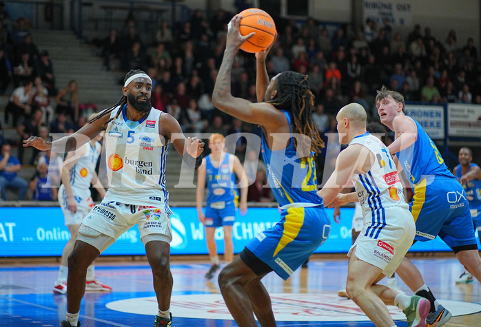Basketball Superliga 2024/25, Grunddurchgang 15.Runde Oberwart Gunners vs. SKN St.Pölten


