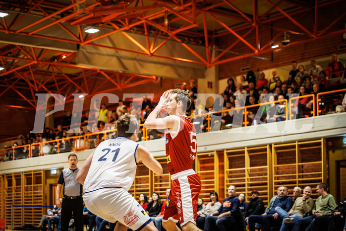 Basketball, win2day Basketball Superliga 2022/23, 2. Qualifikationsrunde, BBC Nord Dragonz, Traiskirchen Lions, Hannes Joseph Kogelnik (5)