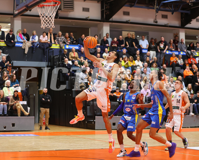 Basketball Superliga 2024/25, Grunddurchgang 18.Runde Klosterneuburg Dukes vs. SKN St. Pölten


