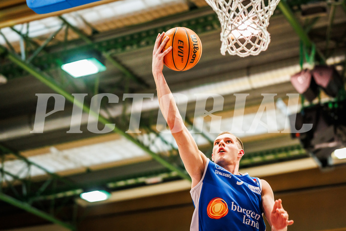 Basketball, win2day Basketball Superliga 2023/24, Finale Spiel 3, UBSC Graz, Oberwart Gunners, Edi Patekar (9)