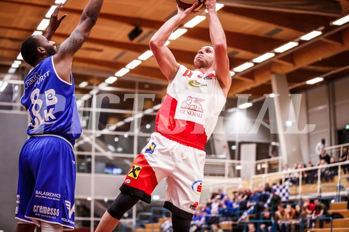 Basketball, ABL 2018/19, CUP Achtelfinale, UBC St. Pölten, Oberwart Gunners, Benjamin Rückert (11)