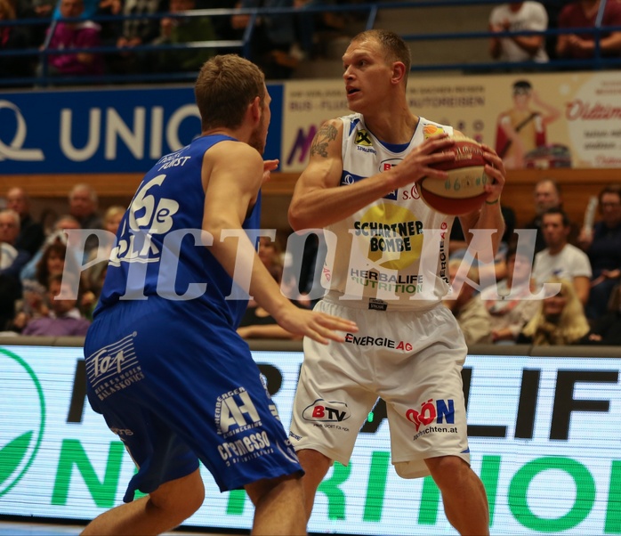 Basketball ABL 2016/17 Grunddurchgang 6.Runde Gmunden Swans vs Oberwart Gunners